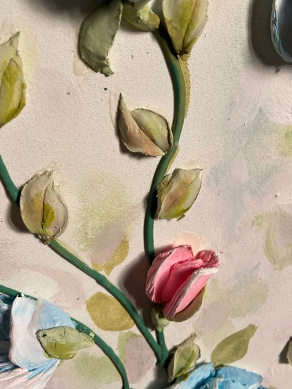 Garden Blossoms tableau 100*50