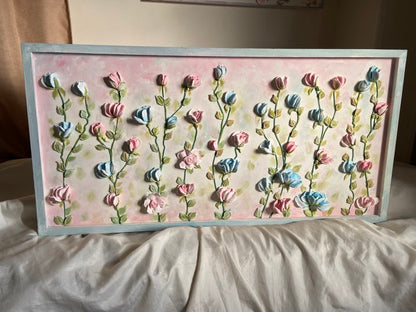 Garden Blossoms tableau 100*50