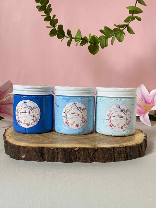 Blue degrade paste