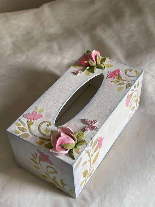 Tissues box (Rose)