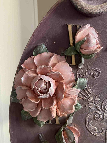 Royal purple clock 50 c.m