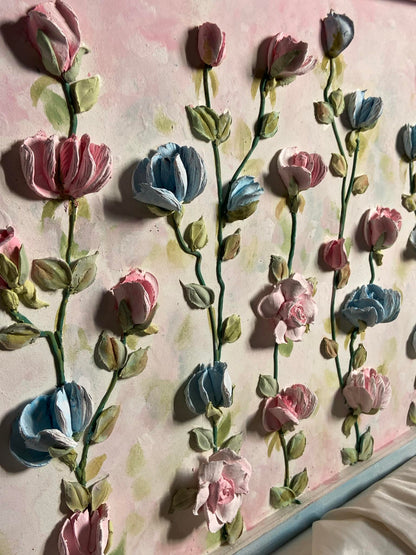 Garden Blossoms tableau 100*50