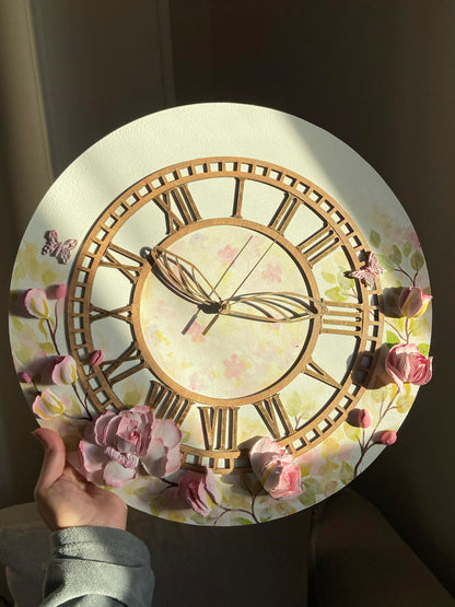 Butterfly clock 2