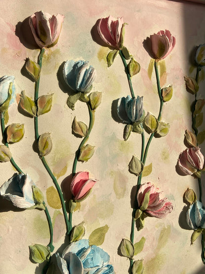 Garden Blossoms tableau 100*50